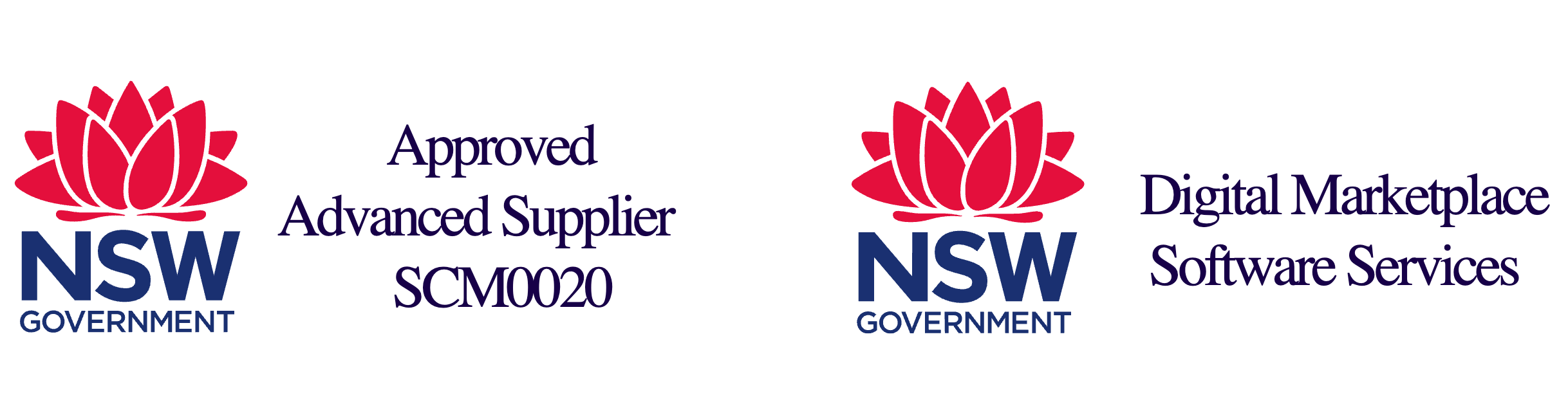NSW Government Approved Supplier